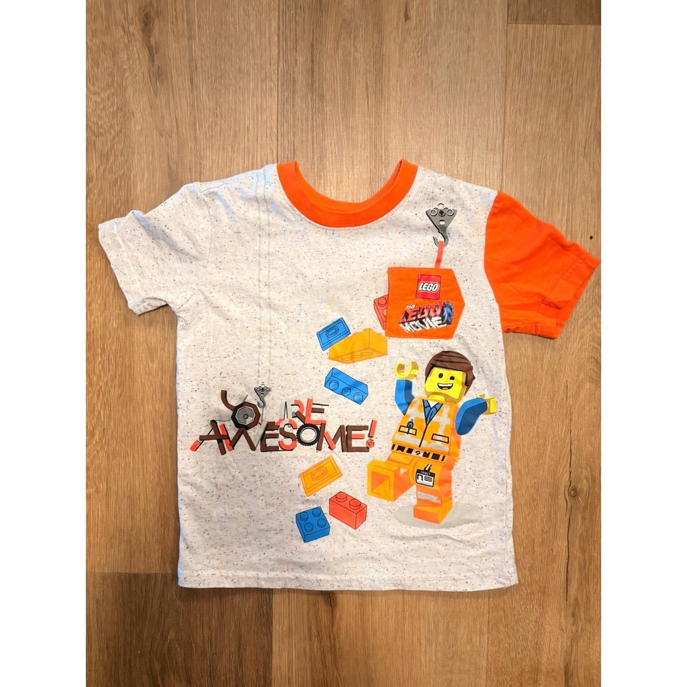 Rare The Lego 2 Movie T-Shirt 4:5Emmet - You're Awesome